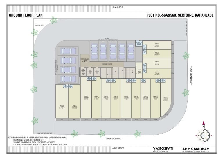 Sale Plans- Plot No.-56A & 56B, Sector-3, Karanjade_page-0001