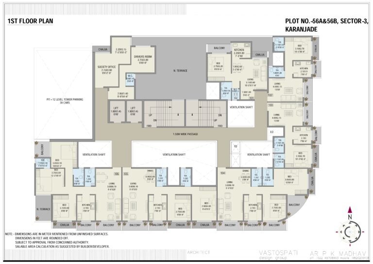 Sale Plans- Plot No.-56A & 56B, Sector-3, Karanjade_page-0002